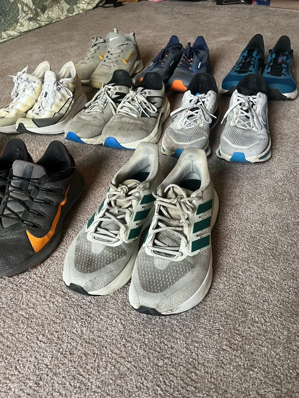 Mens Running Shoe Bundle Lot Size Men’s 11 - 12